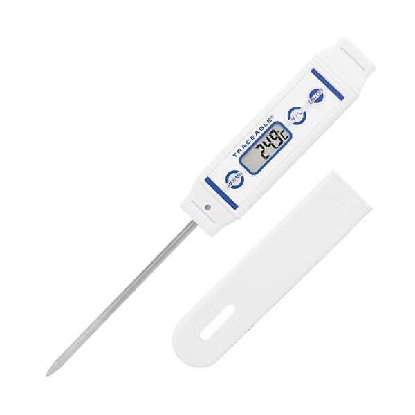 Traceable Waterproof Food Thermom, +/-0.